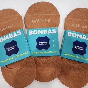 Bundle of 3 pairs Women's Small Bombas Lightweight No-Shows